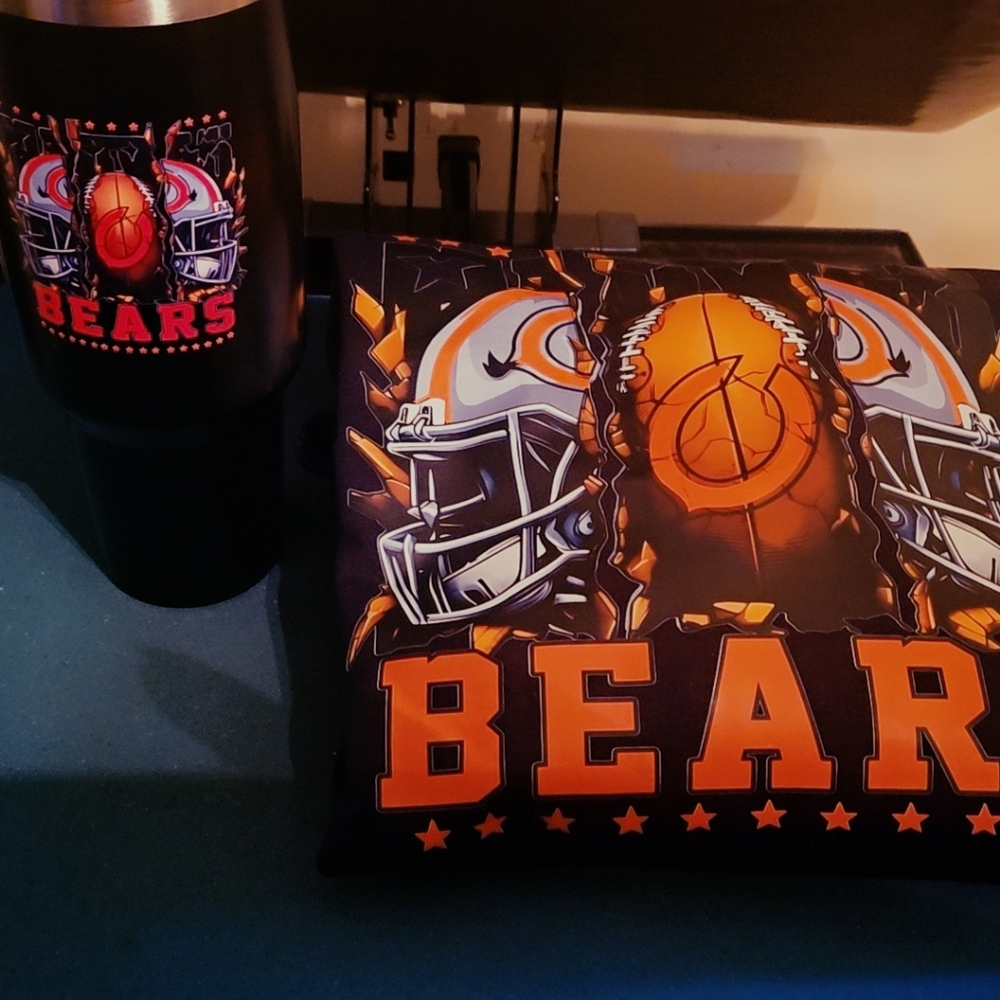 Bears Themed Tumbler and Hoodie Set